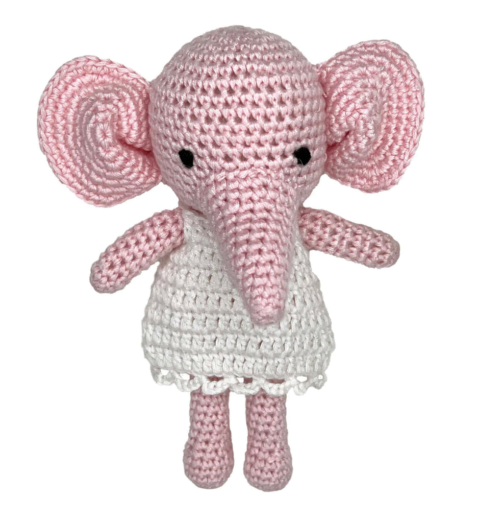 Pink Elephant Rattle