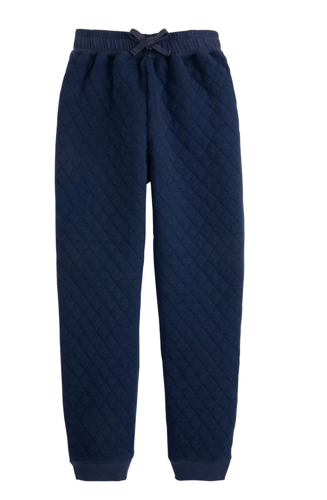 Navy Quilted Jogger