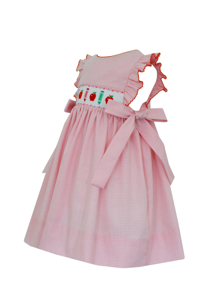 Back to School Dress with Side Bows