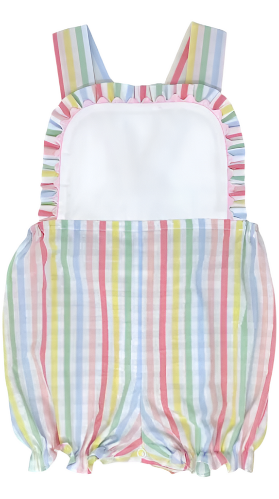 Girls Rainbow Stripe Sun Bubble