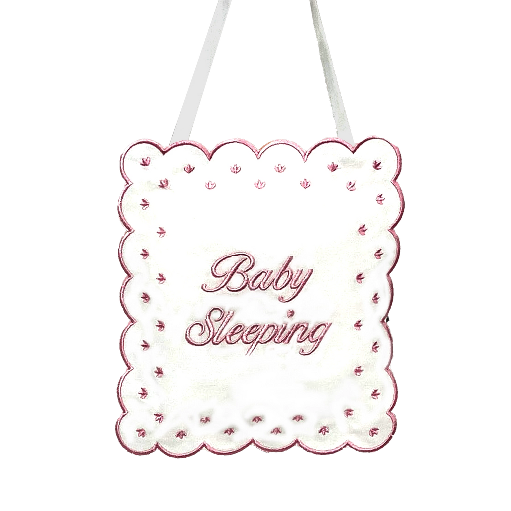 Linen Baby Sleeping Hanging Pillow