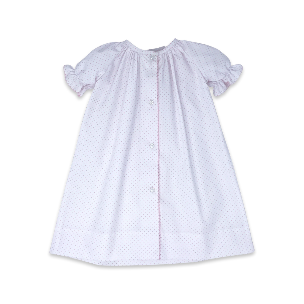 Vintage Daygown - Pink Bitty Dot