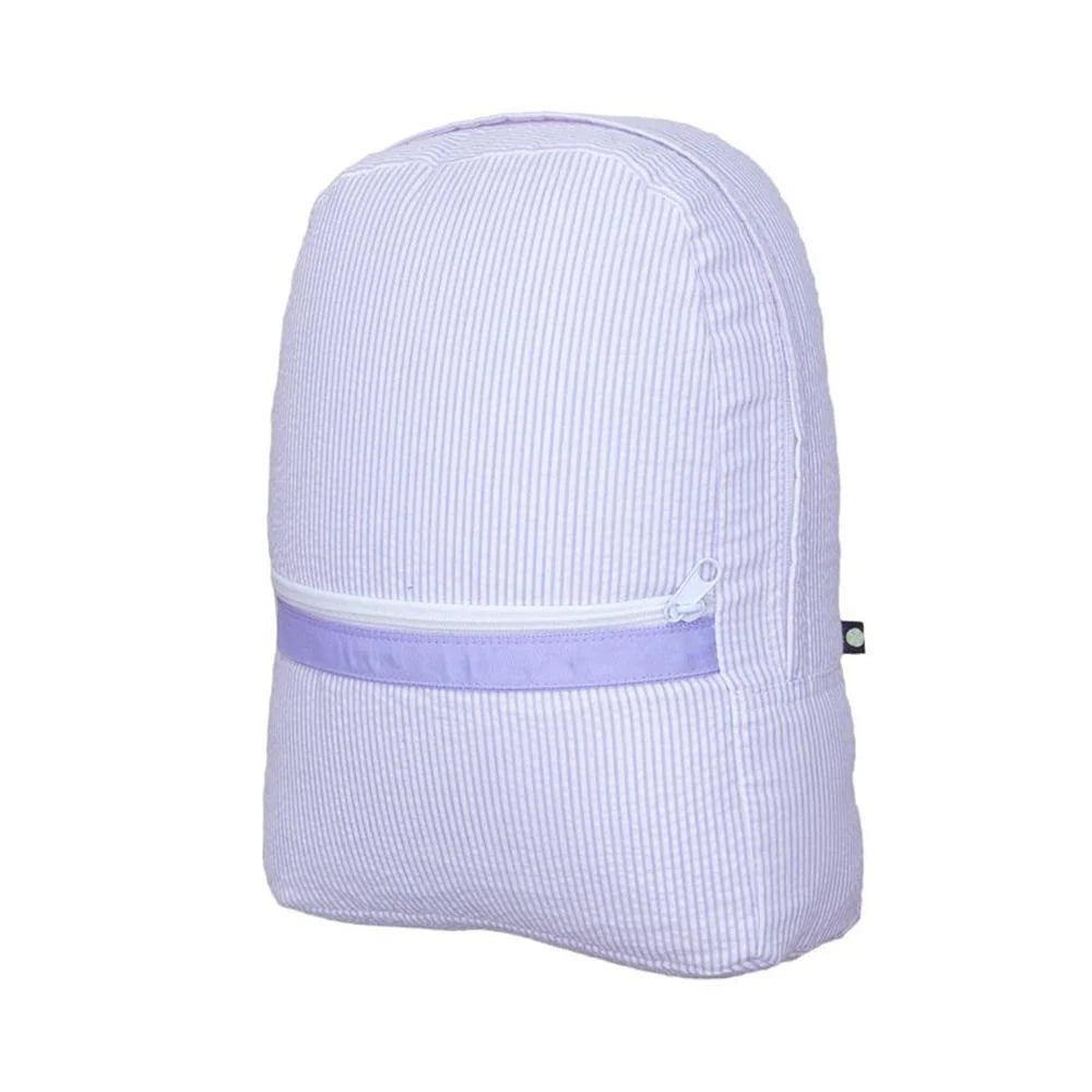 Seersucker Backpack (Multiple Colors)