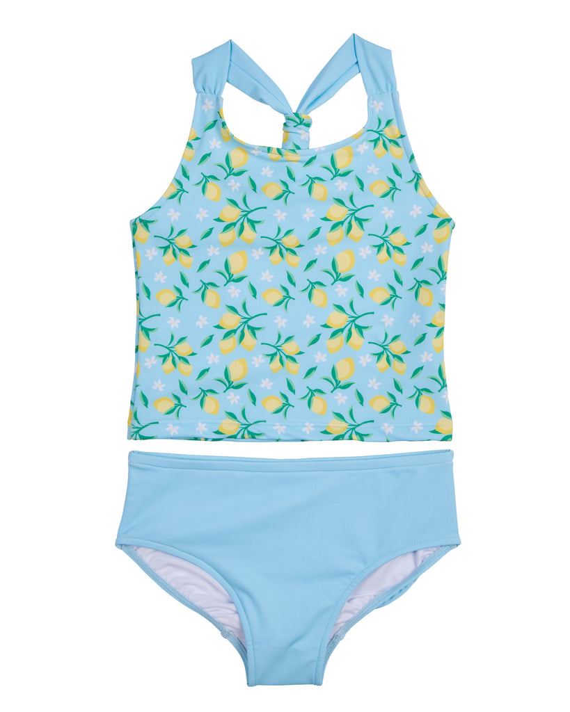 Lemon Print Tankini