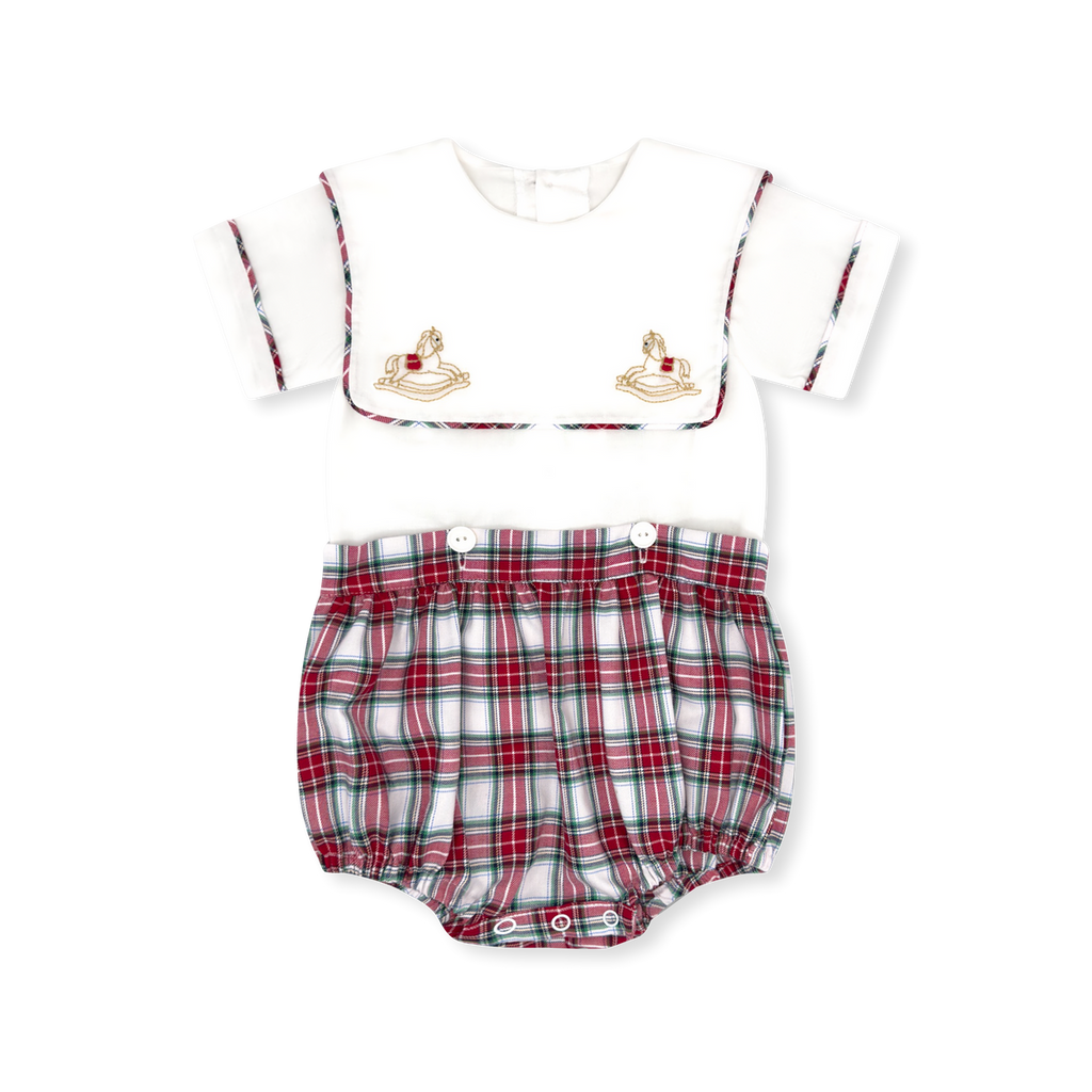 Rocking Horse Plaid Bubble