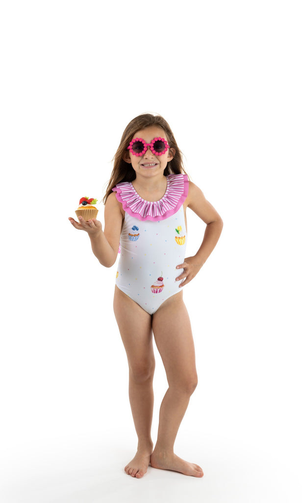 Cupcake Ruffle Swimsuit