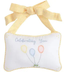 Celebrate You Door Pillow