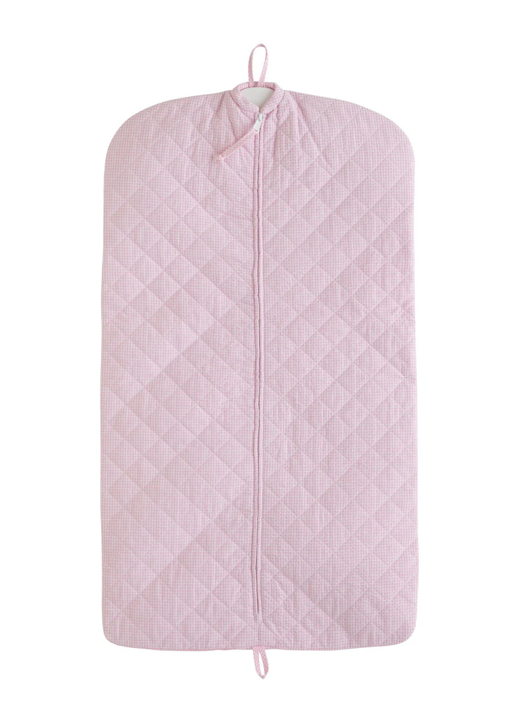 Quilted Garment Bag (pink or blue)