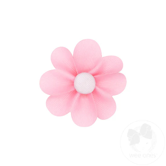 Grosgrain Flower Hair Clip