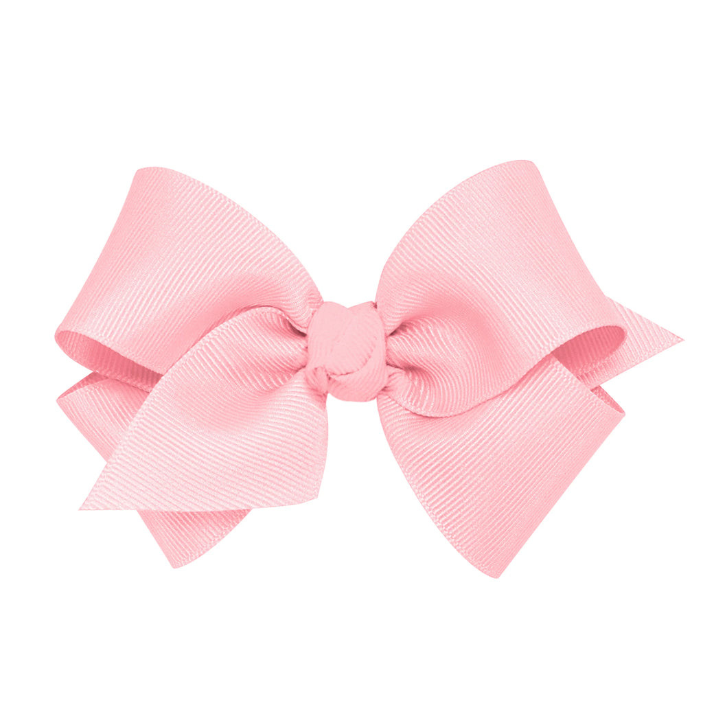 Wee Ones Light Pink Grosgrain Bow (Various Sizes)