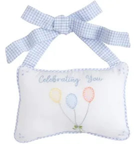 Celebrate You Door Pillow