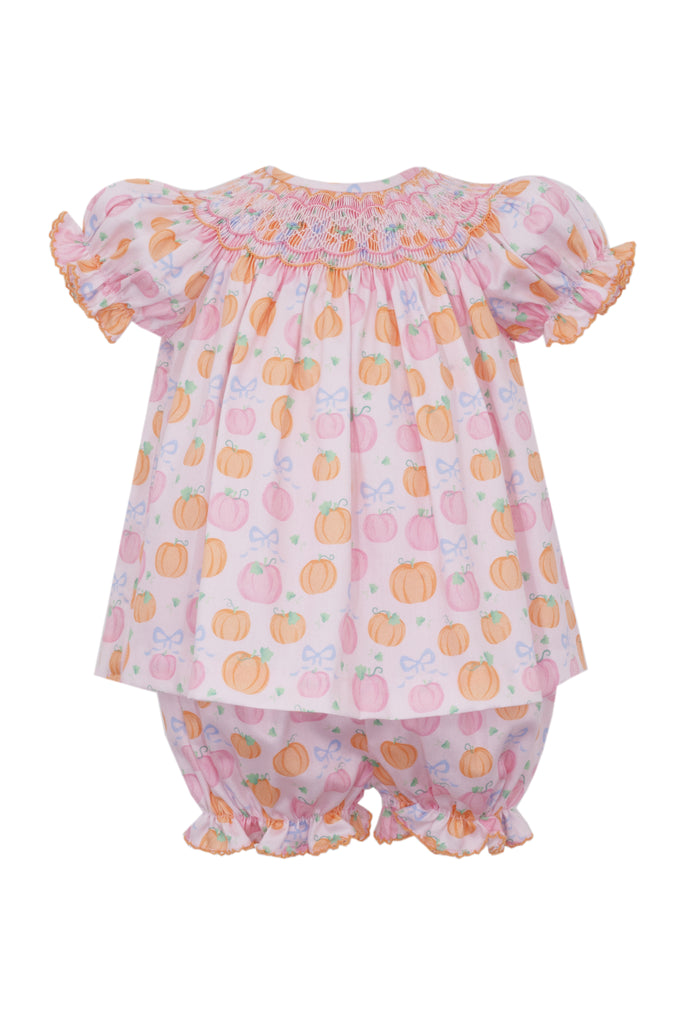 Pumpkin Print Bloomer Set