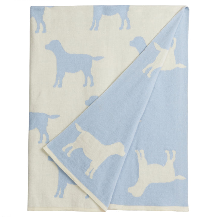 Cotton Crib Blanket (Pink or Blue)