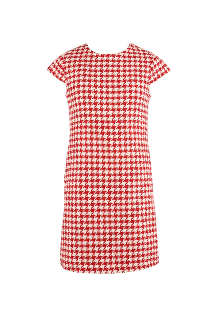 Holiday Red Tweed Dress 8 Holiday Red Tweed Dress 8