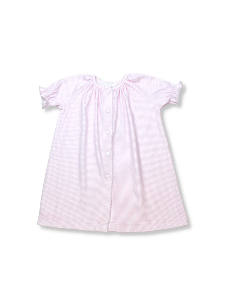 Pink Pima Daygown and Blanket Set