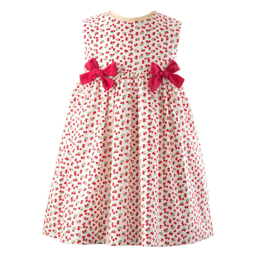 Mini Strawberry Dress with Bows