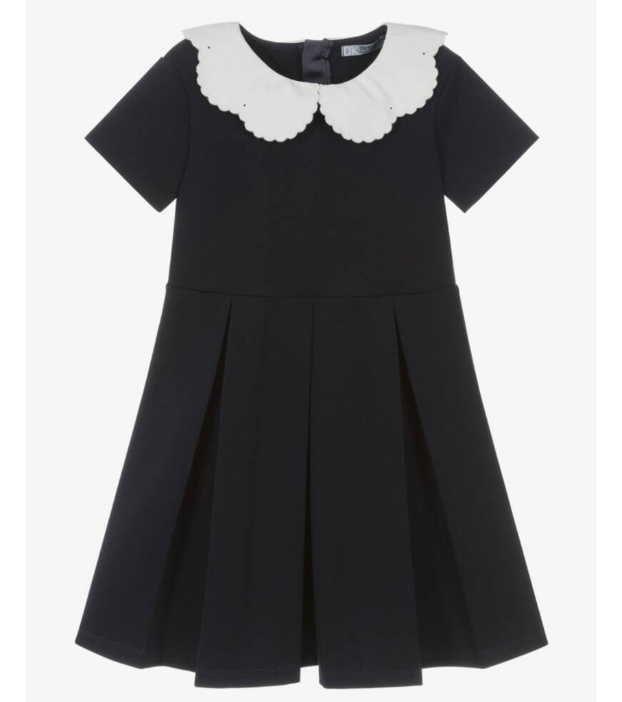 Ponte Fit & Flare Dress, Burgundy or Navy 8 / Burgundy