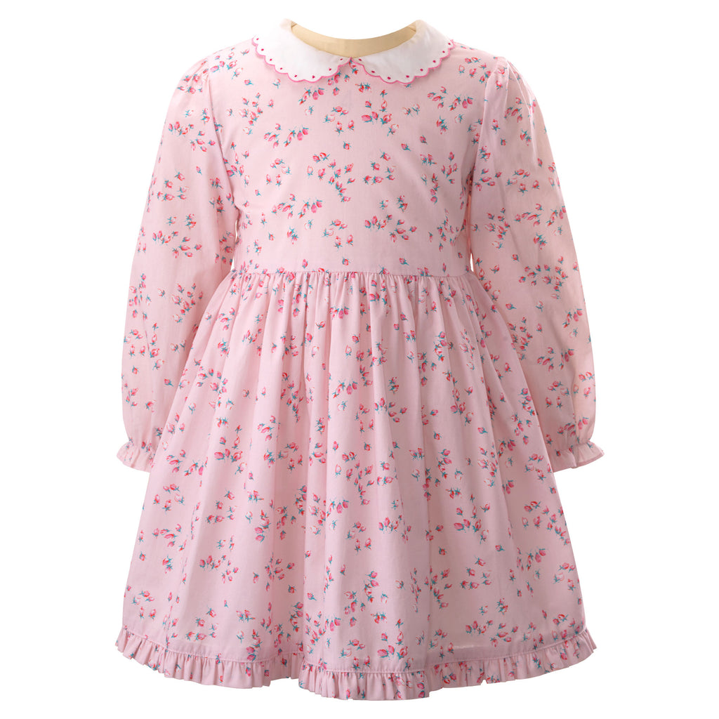 Precious Pink Rosebud Dress