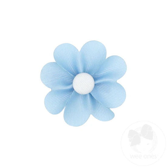 Grosgrain Flower Hair Clip