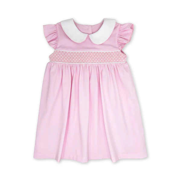 paradise knit dress Pink Smocked square neckline Elegant Floral Mesh Bodycon Size:EU 42 - (approx. US 10) country road summer dresses