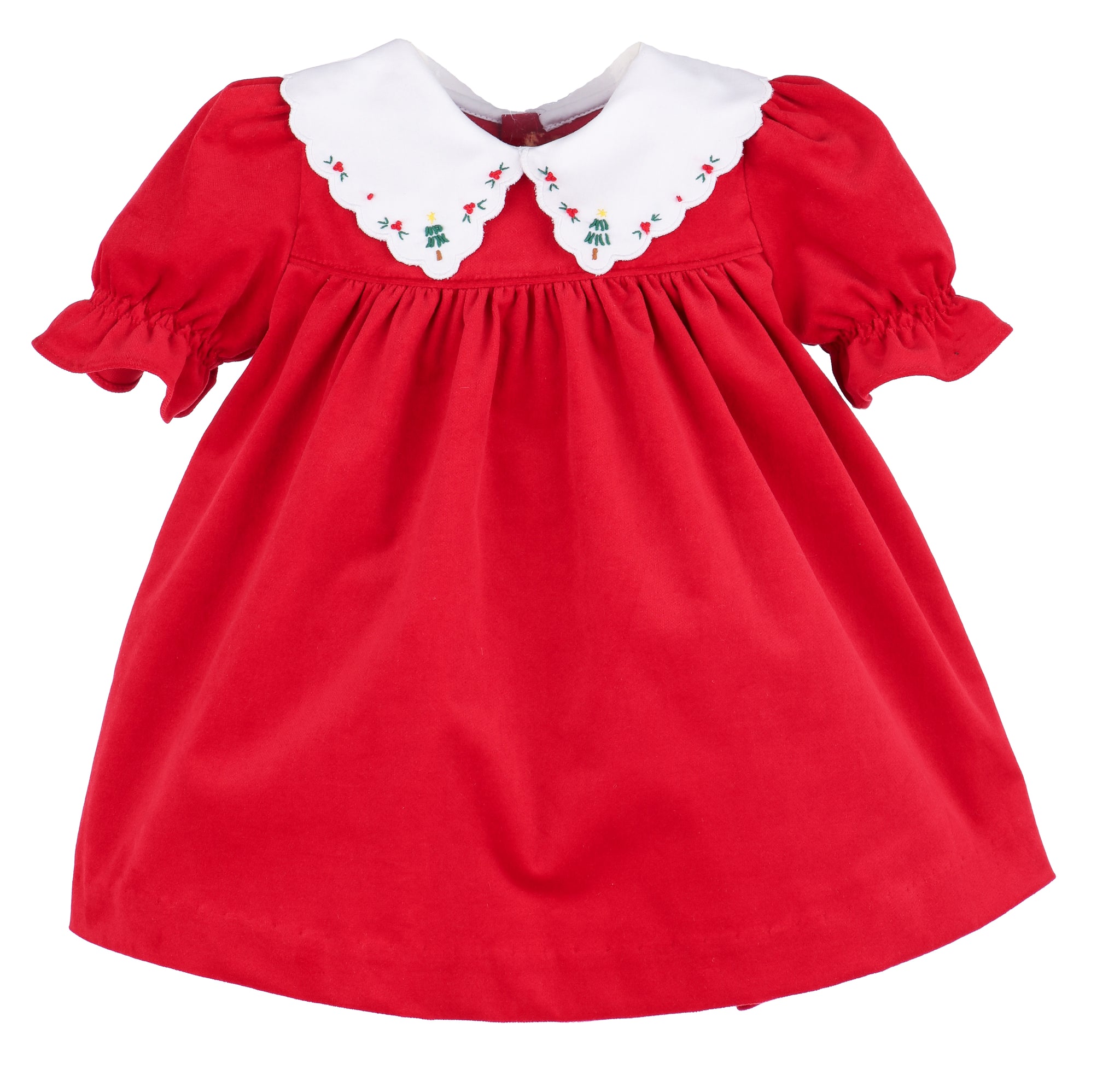 open lace back dress Holly Jolly Velvet Dress 9M