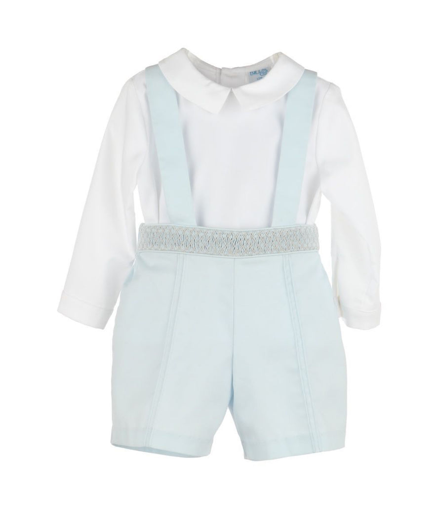 Timeless Bliss Light Blue Suspender Set