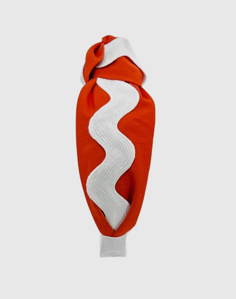 Burnt Orange RicRac Headband, 2 options