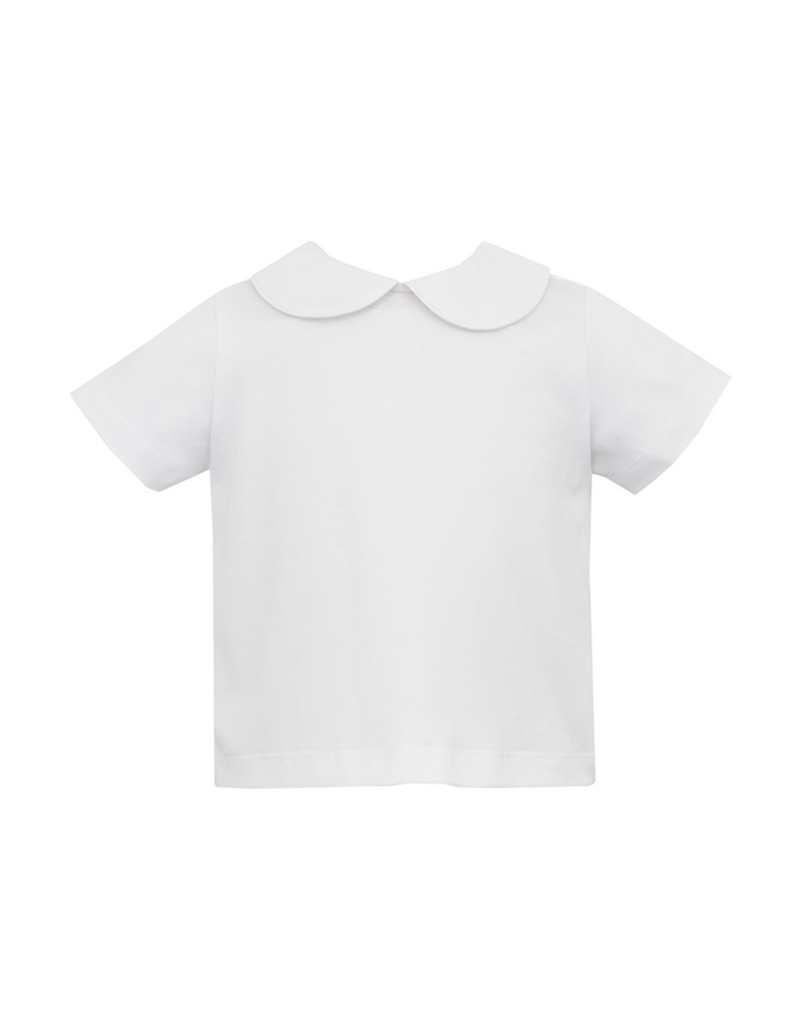 Pima Cotton Boy’s Short Sleeve Peter Pan Shirt