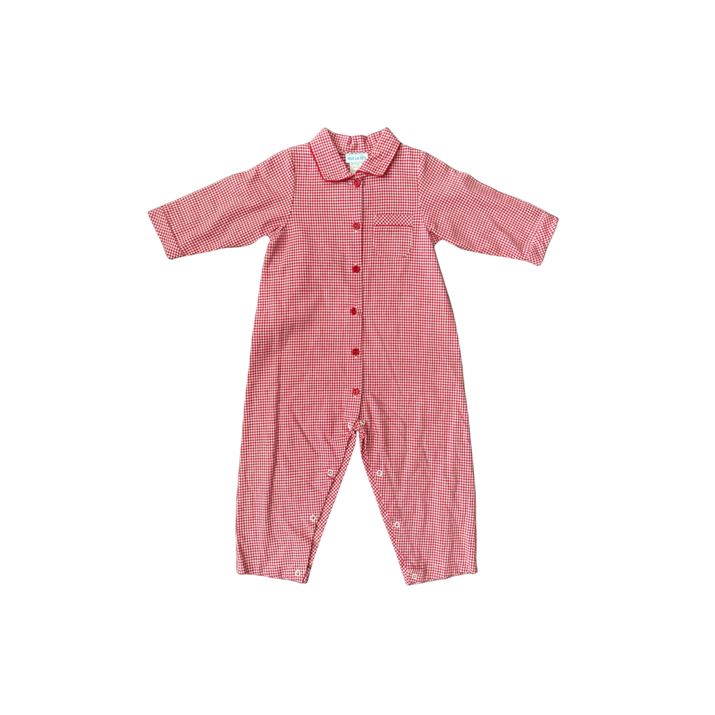 Red Check Boy Loungewear