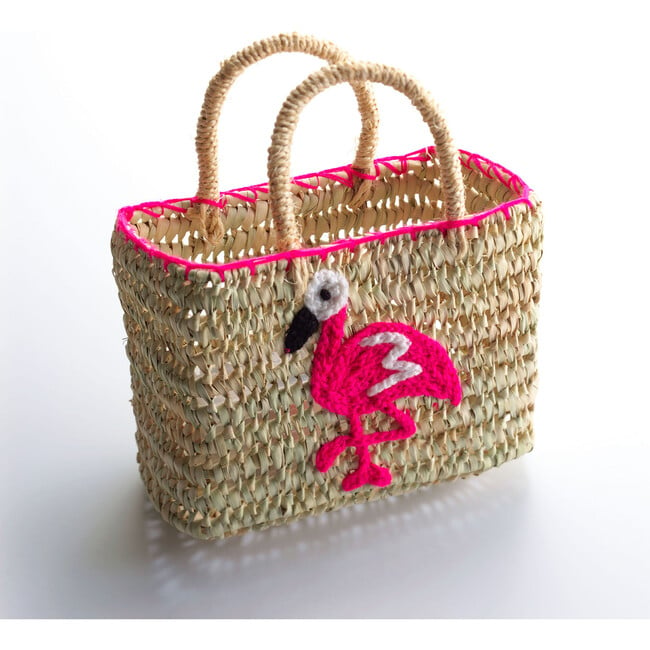 Mini Flamingo Beach Bag