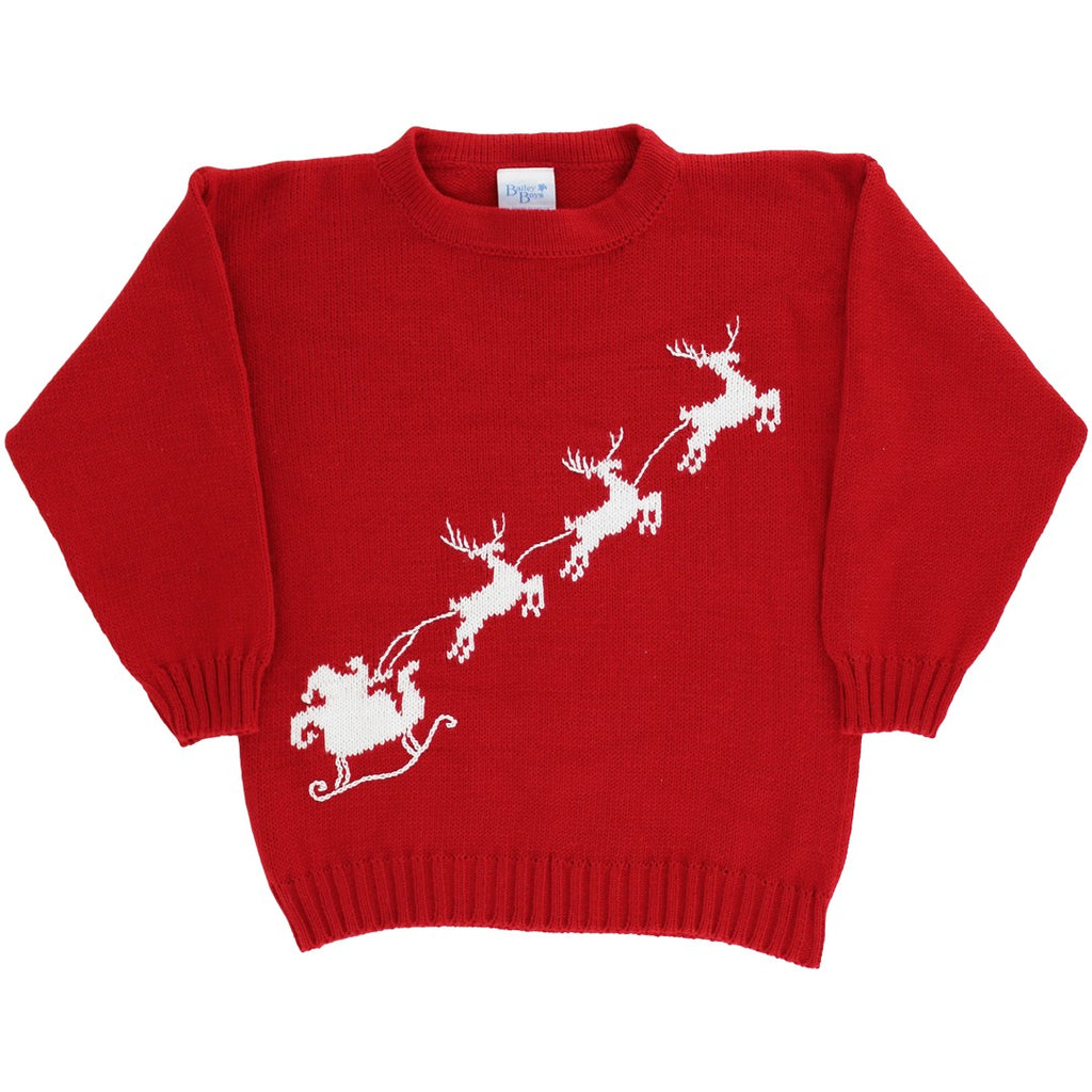Roll Neck Sweater, Santa’s Sleigh
