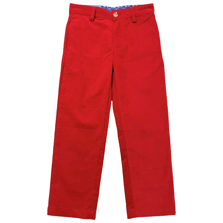 Dressy Red Cord Pant