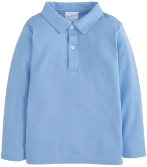 Light Blue Long Sleeve Polo