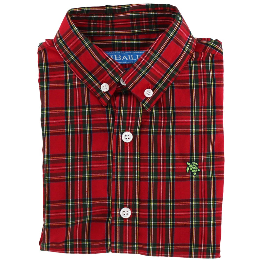 Tartan Plaid Button Down