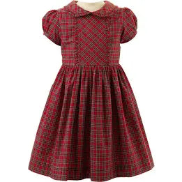 Frilly Christmas Tartan Dress