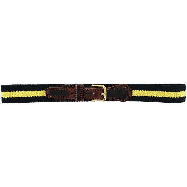 Buddy Belt, Navy/Yellow