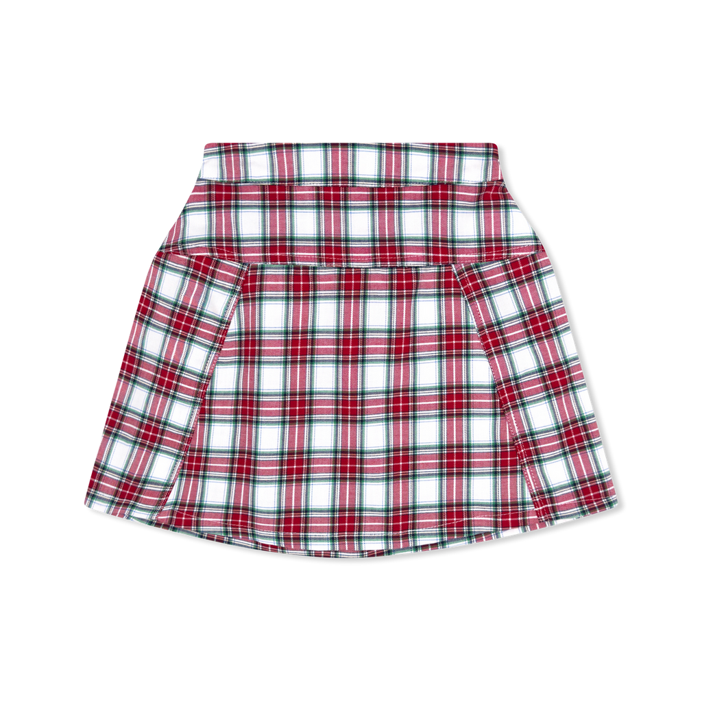 Highland Park Plaid Woven Skirt