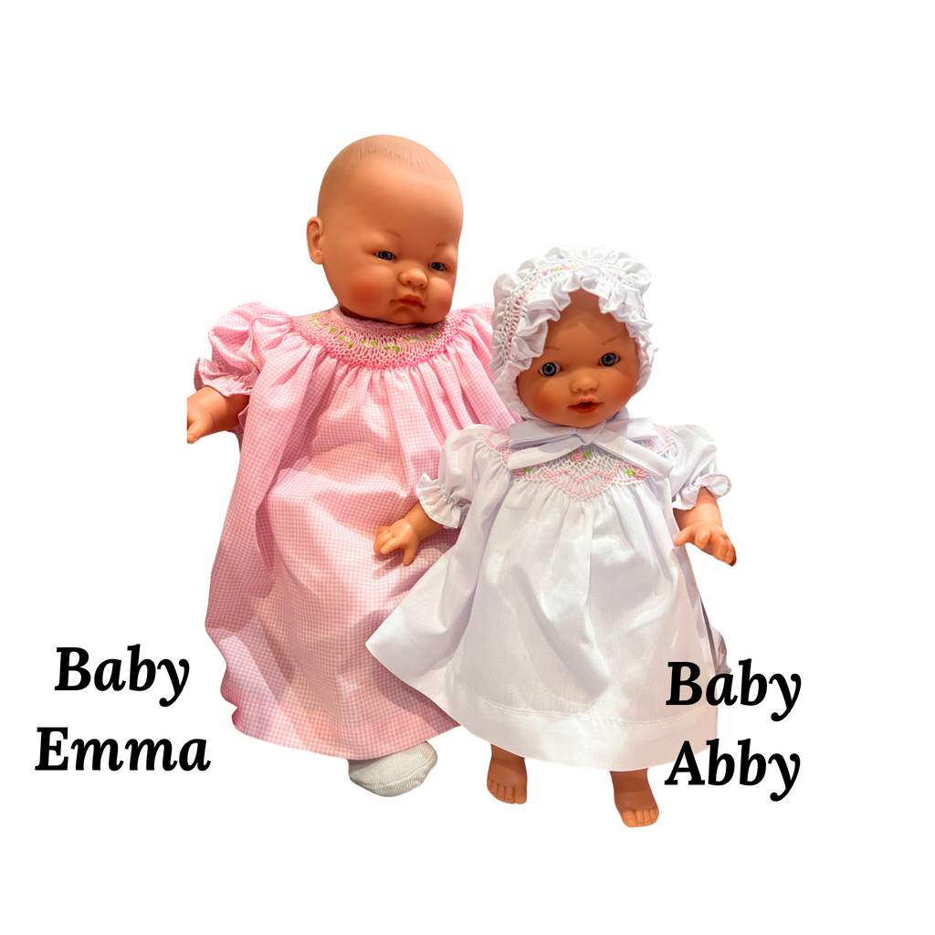 Baby Dolls w/ Bishop Dress