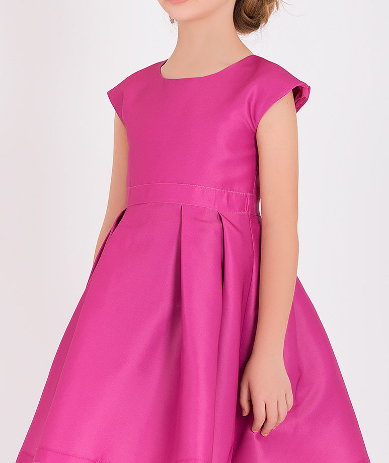 Dark Fuchsia Party Dress