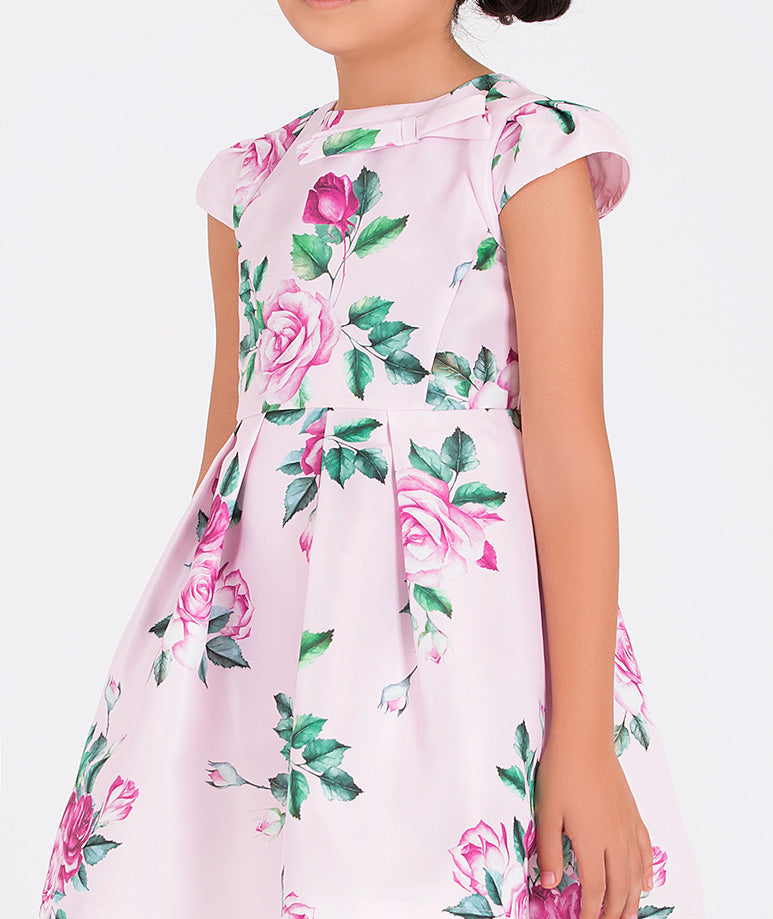 Mulberry Floral Fancy Party Dress