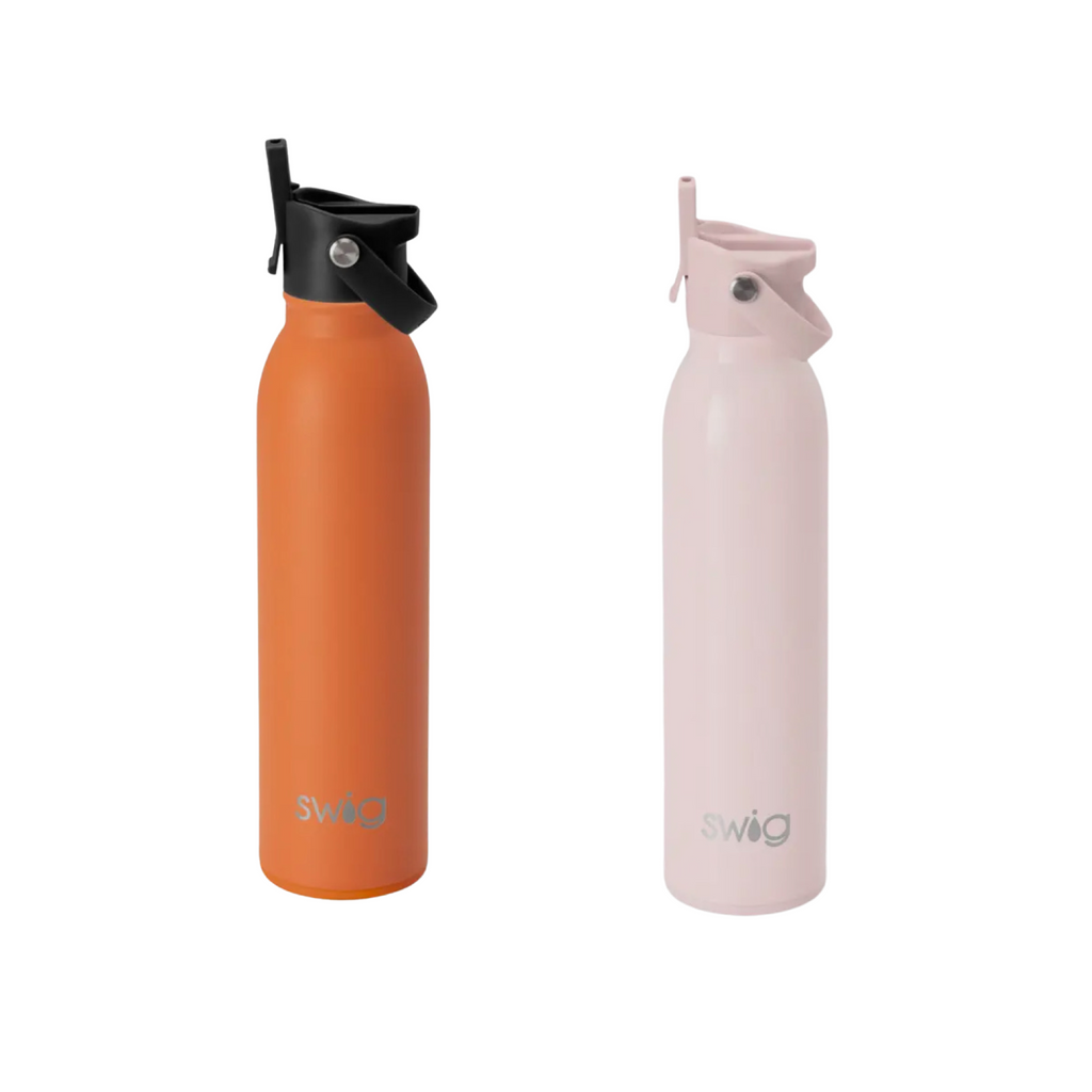 Flip & Sip Water Bottle (orange or pink)
