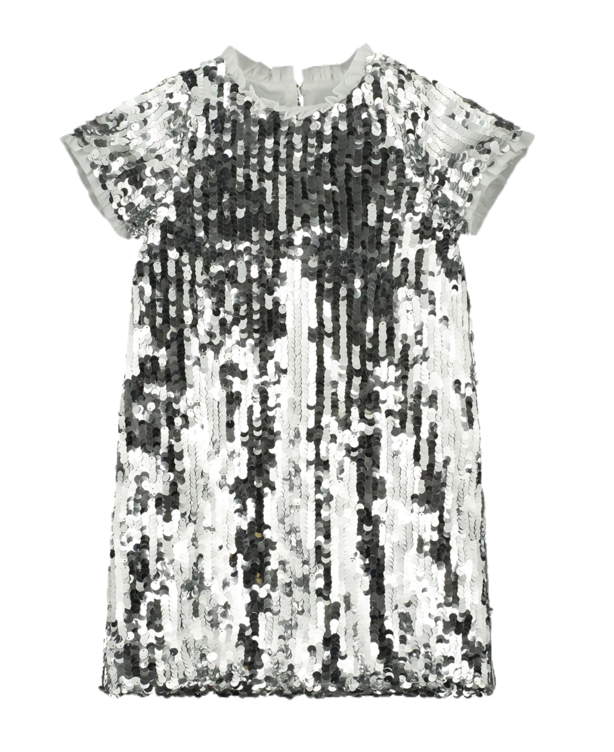 silver sequin dress girls Dresses for Girls Girls Glitter Sequin Sleeveless Dress with Round Neck and Asymmetric Shoulder Stylish Party Gown for Toddler Kids Green 140