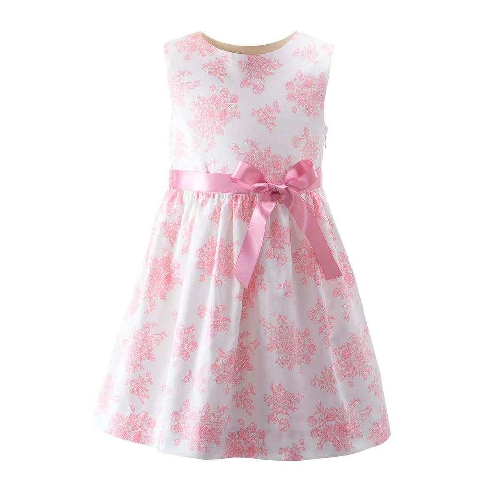 Pink Toile Dress