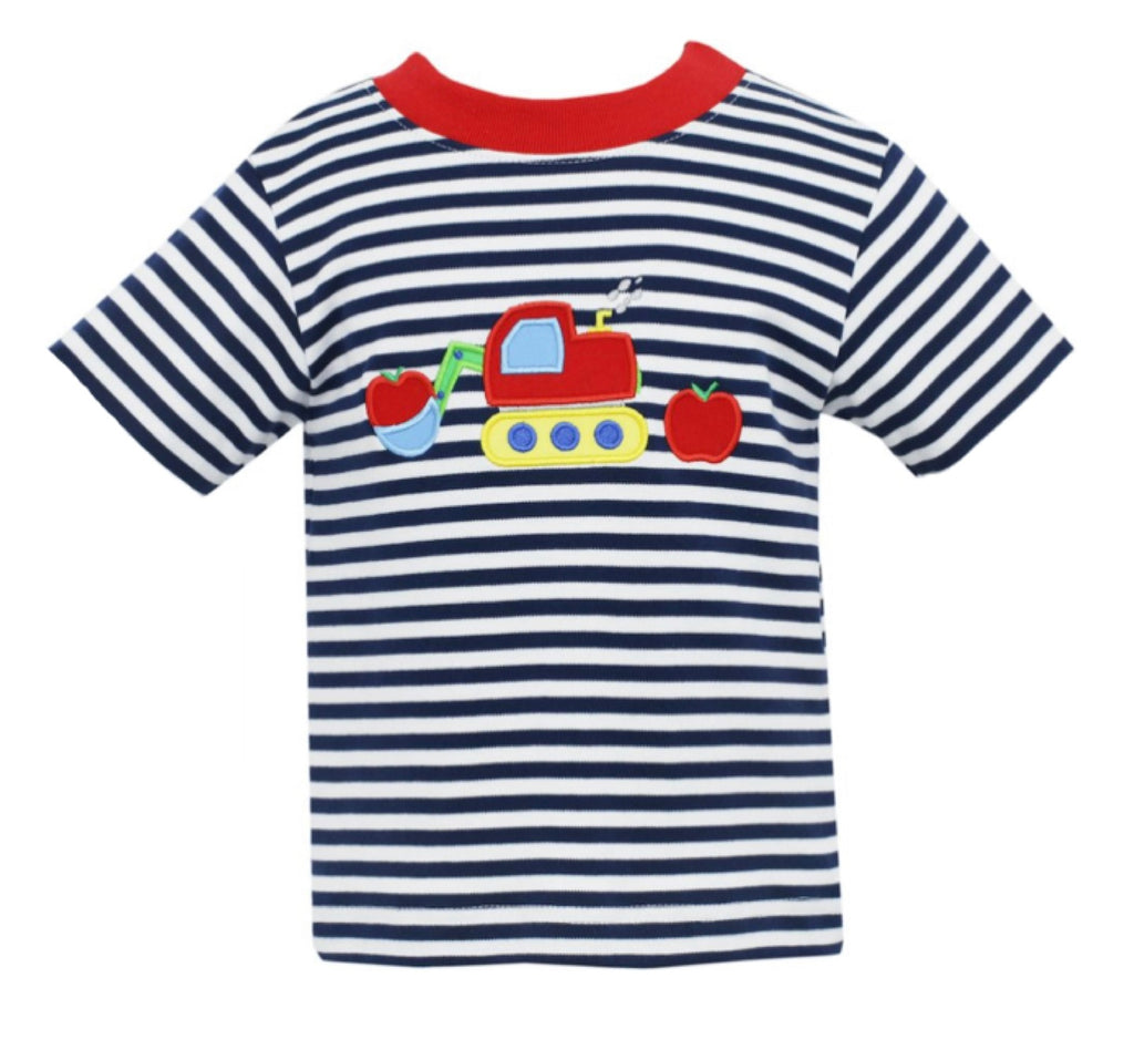 Bulldozer With Apples Tee