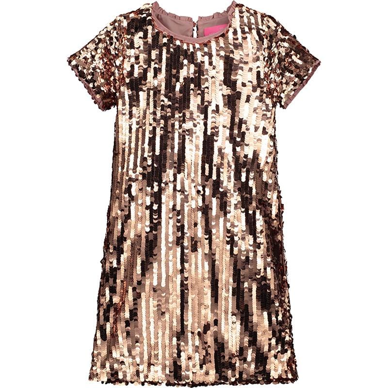 Holly Hastie Dresses | Nwt Holly Hastie London Girls 11-12 Years Coco Super Sequin Party Dress | Color: Gold | Size: 11-12 Years | Montego27's Closet Holly Hastie Dresses | Nwt Holly Hastie London Girls 11-12 Years Coco Super Sequin Party Dress | Color: Gold | Size: 11-12 Years | Montego27's Closet