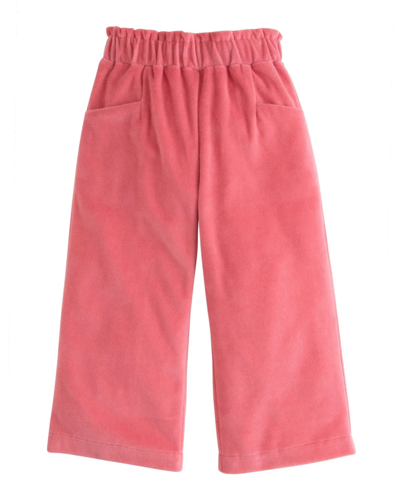 Dusty Rose Cropped Palazzo Pant